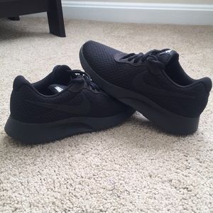 All Black Nike Sneakers